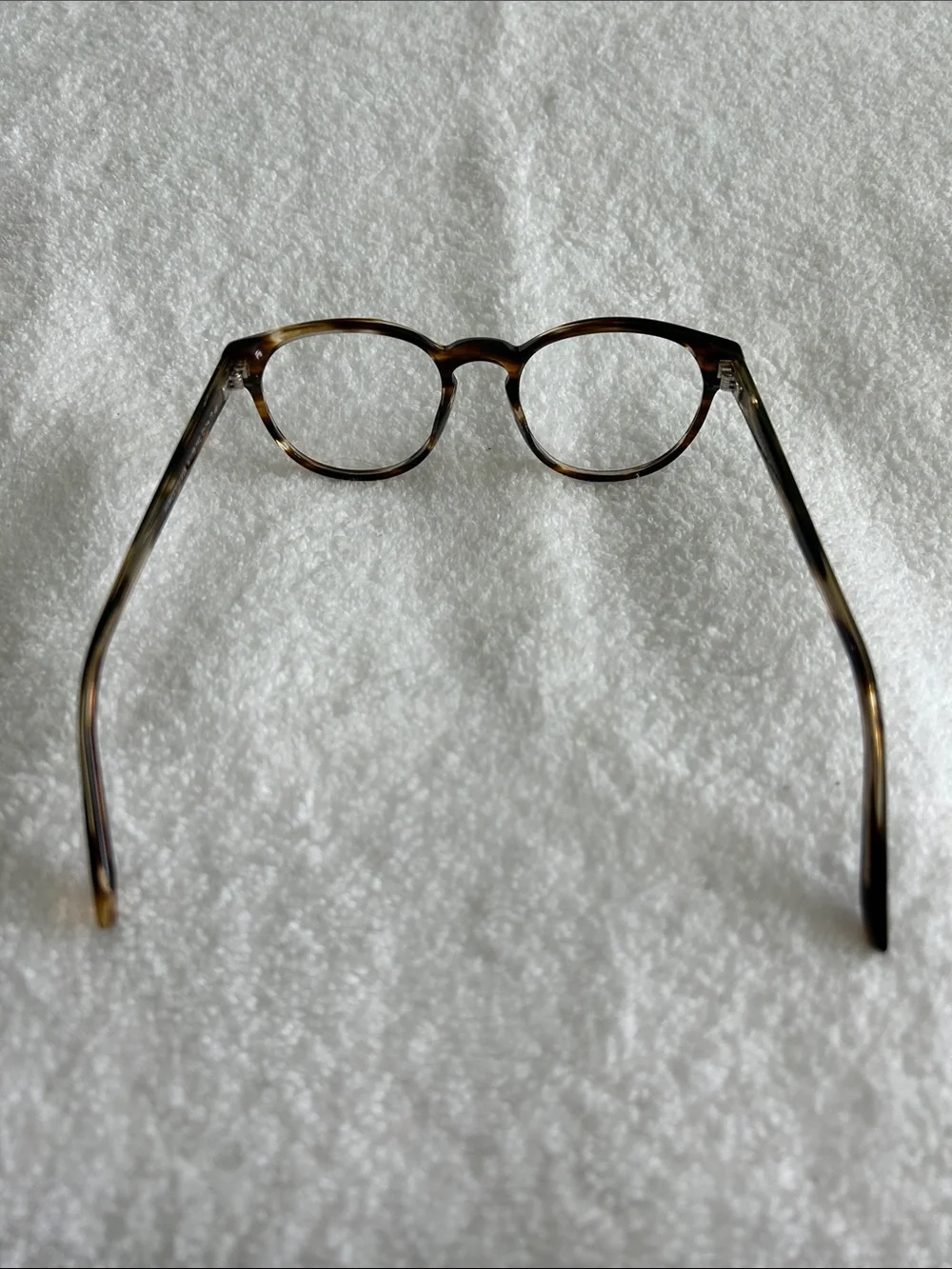 Warby Parker Percey Frame in Striped Sassafras, Narrow Width
